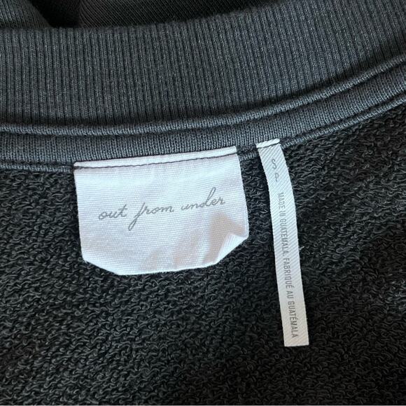 Urban Outfitters Out From Under Grey Pullover Notch Neck Sweatshirt Size S - Picture 11 of 14